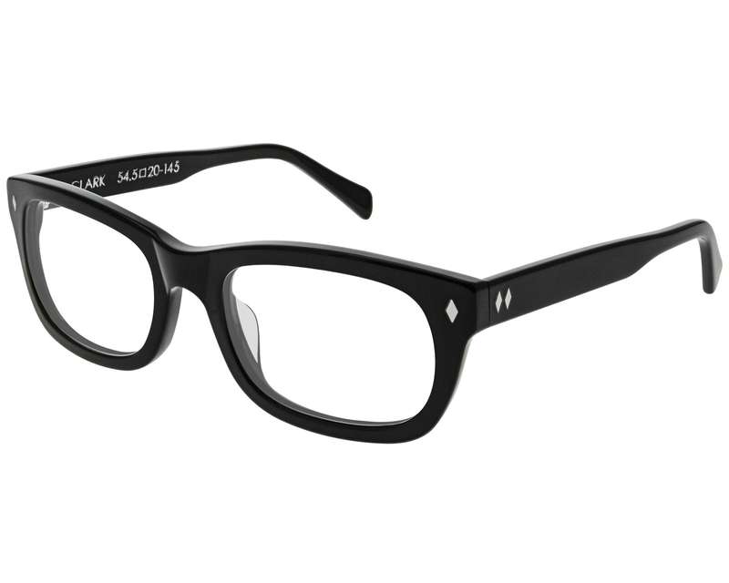 Clark - Black - Clear - angled