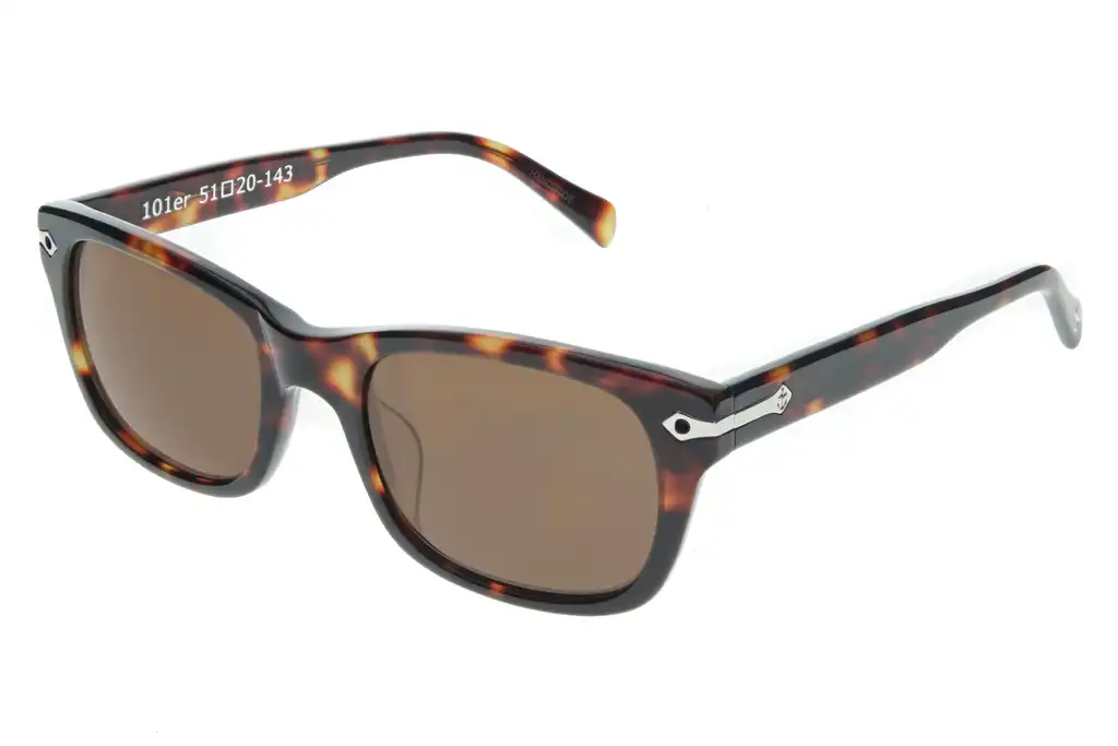 Tres Noir - 101er - Tobacco Tort, Angle View