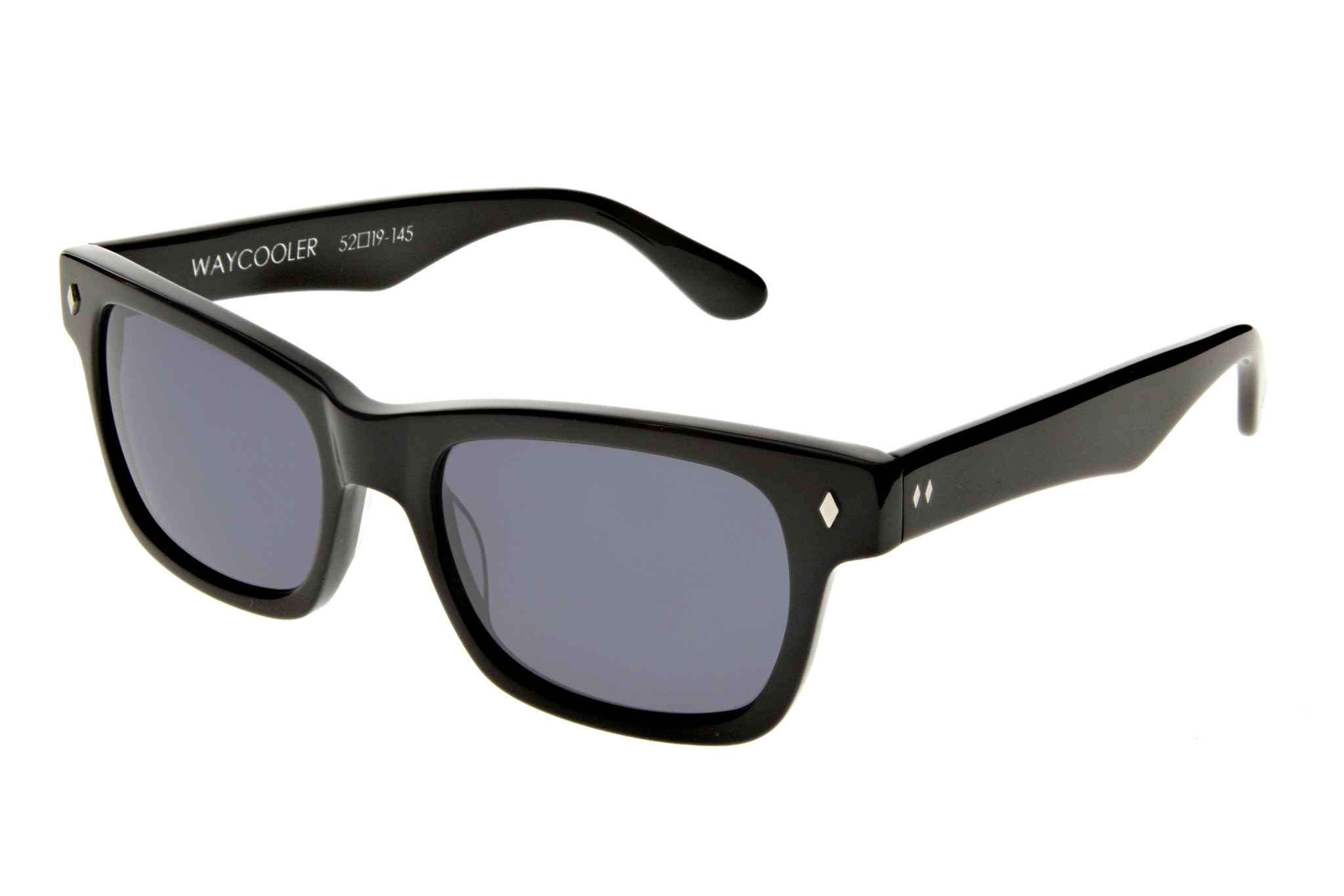 Tres Noir Waycooler Low Bridge Fit Black - Angle