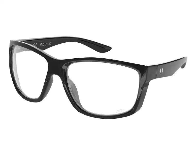 Range Safety Black Clear