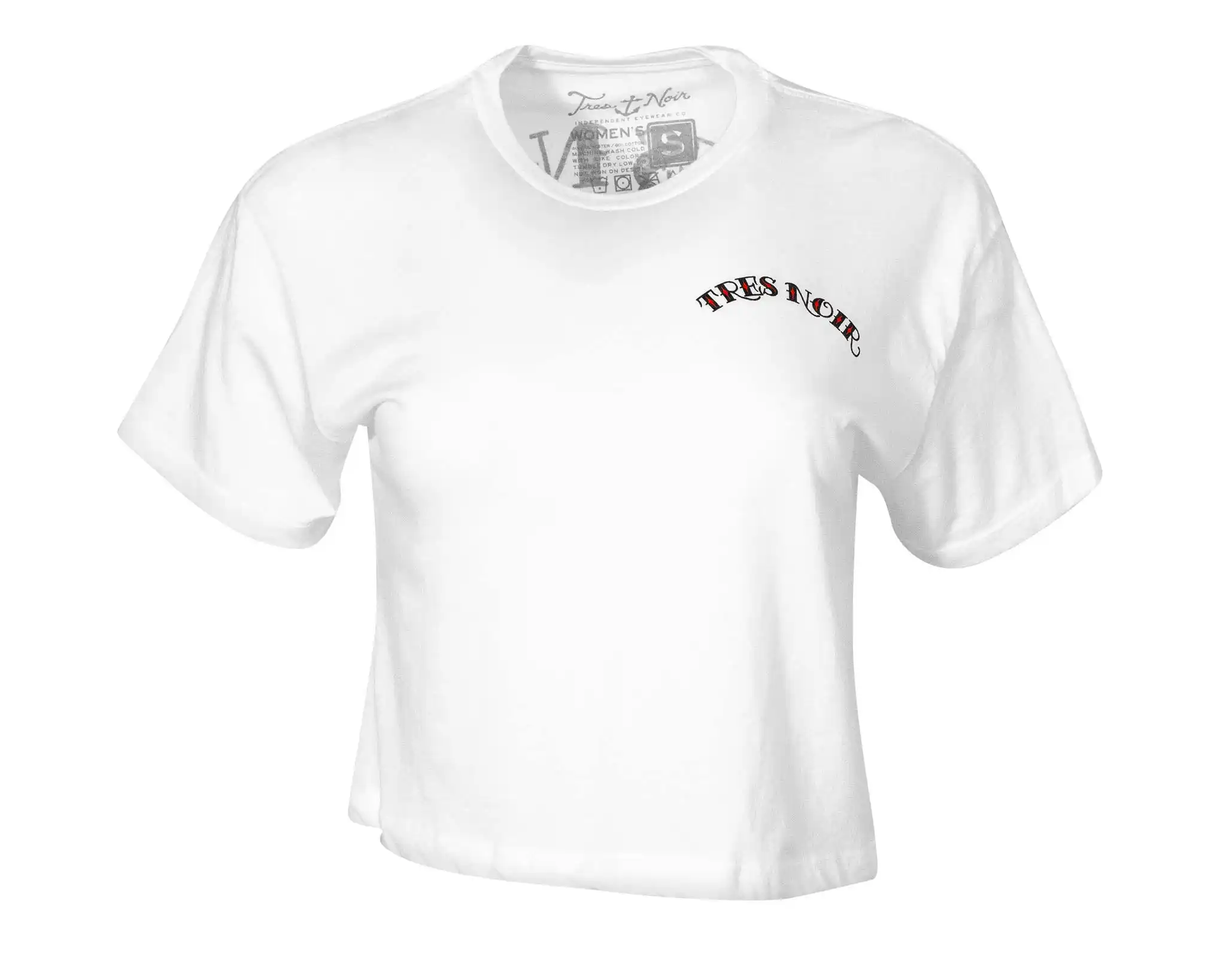 Trippy Eye Crop Top - Front