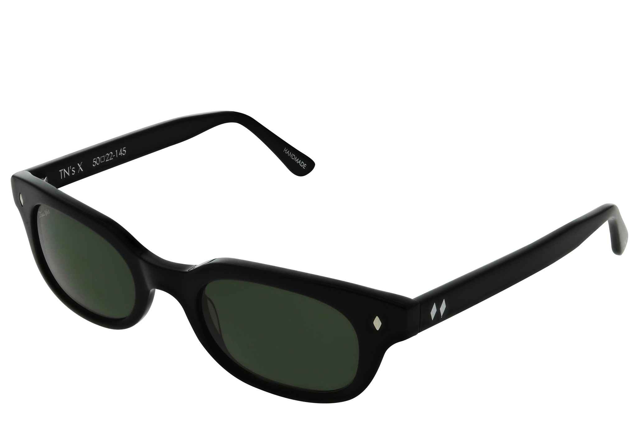 TN's X - Black - Smoke Lens - angled