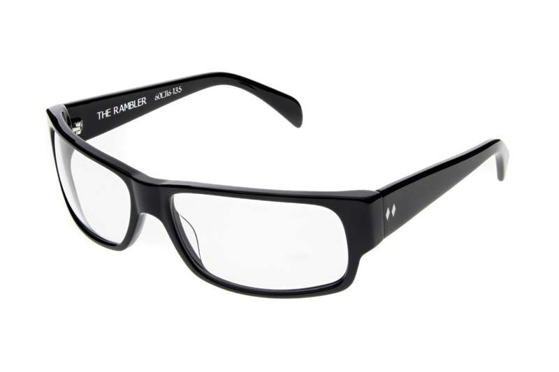 Tres Noir The Rambler Black Clear - Angle