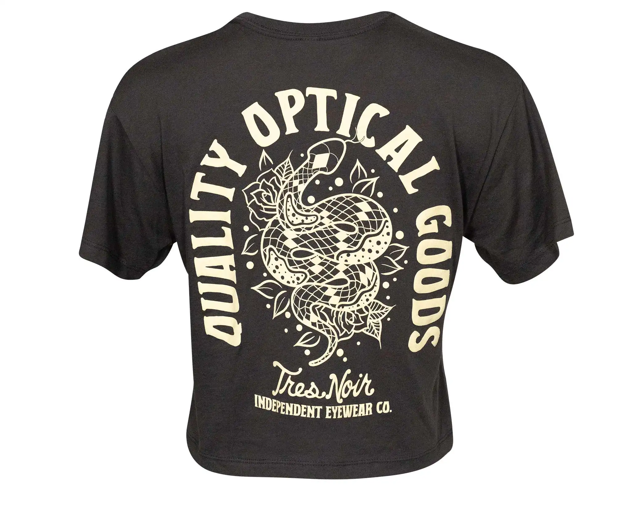 Quality Goods Womens Crop Top - Back