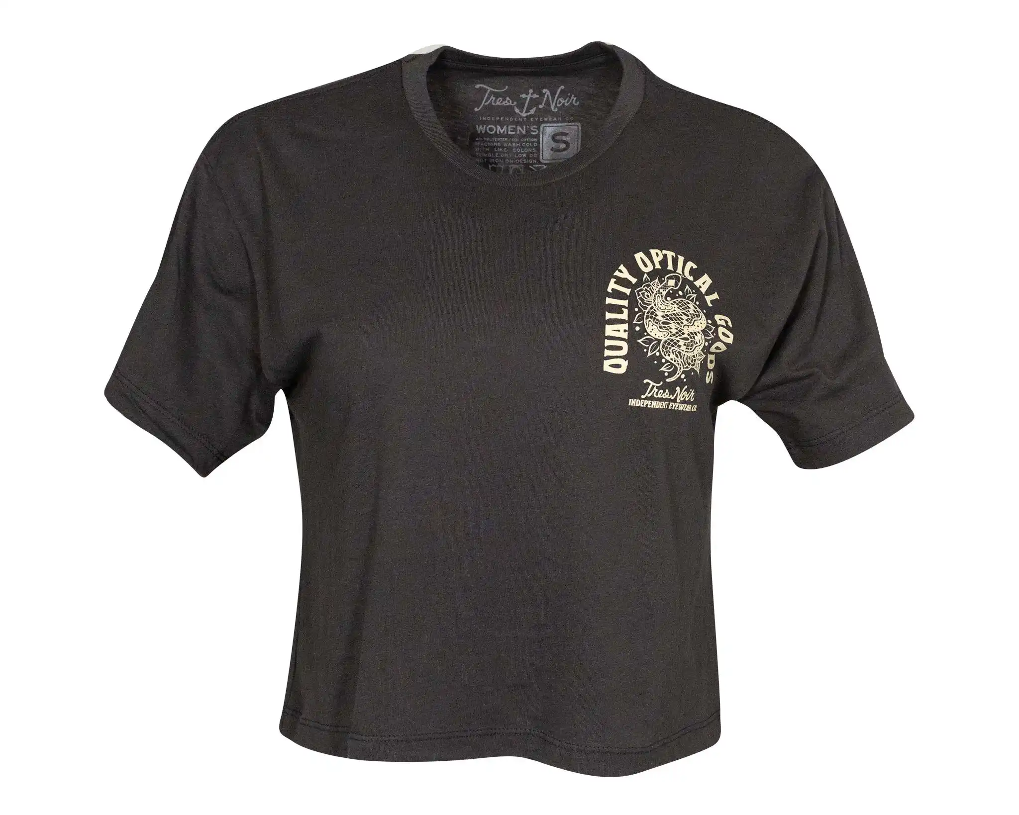 Quality Goods Womens Crop Top - Front