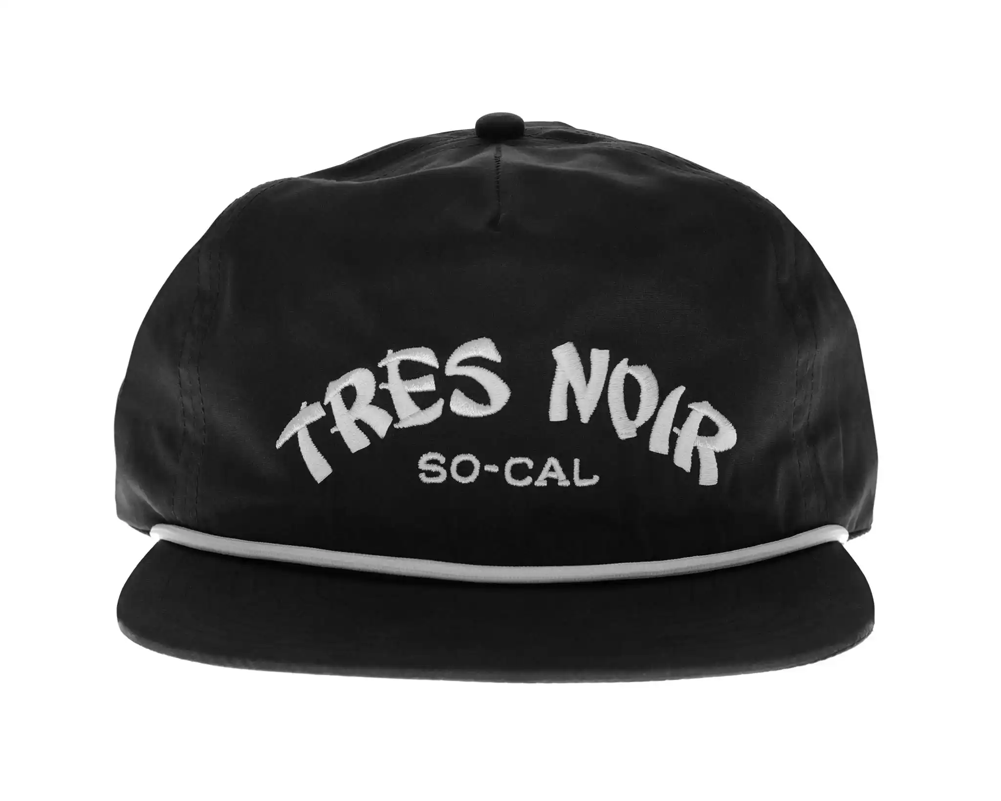 Rope Hat - Black - Front