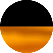 Matte Black On Tan Swatch