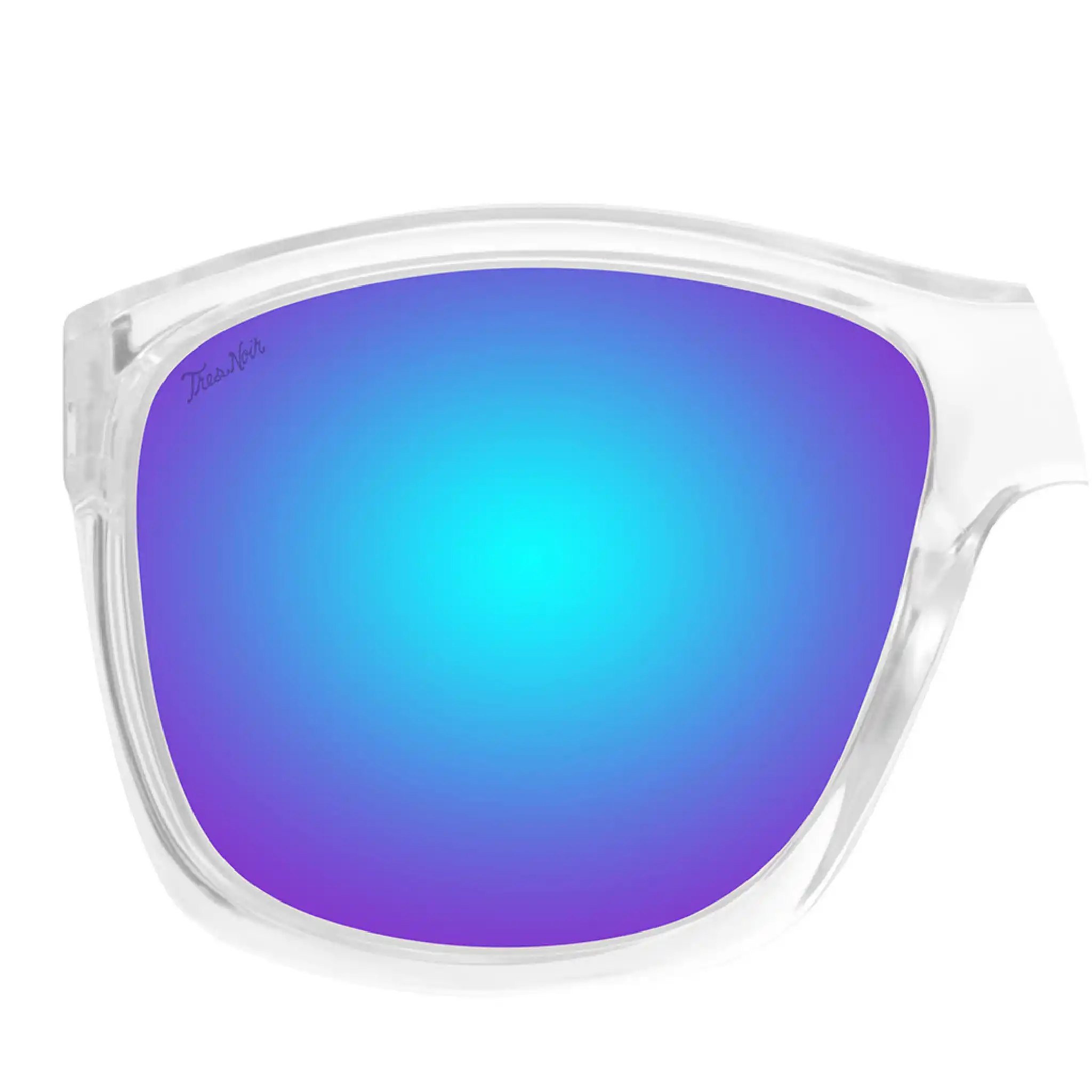 range safety clear mirrored blue lens 1