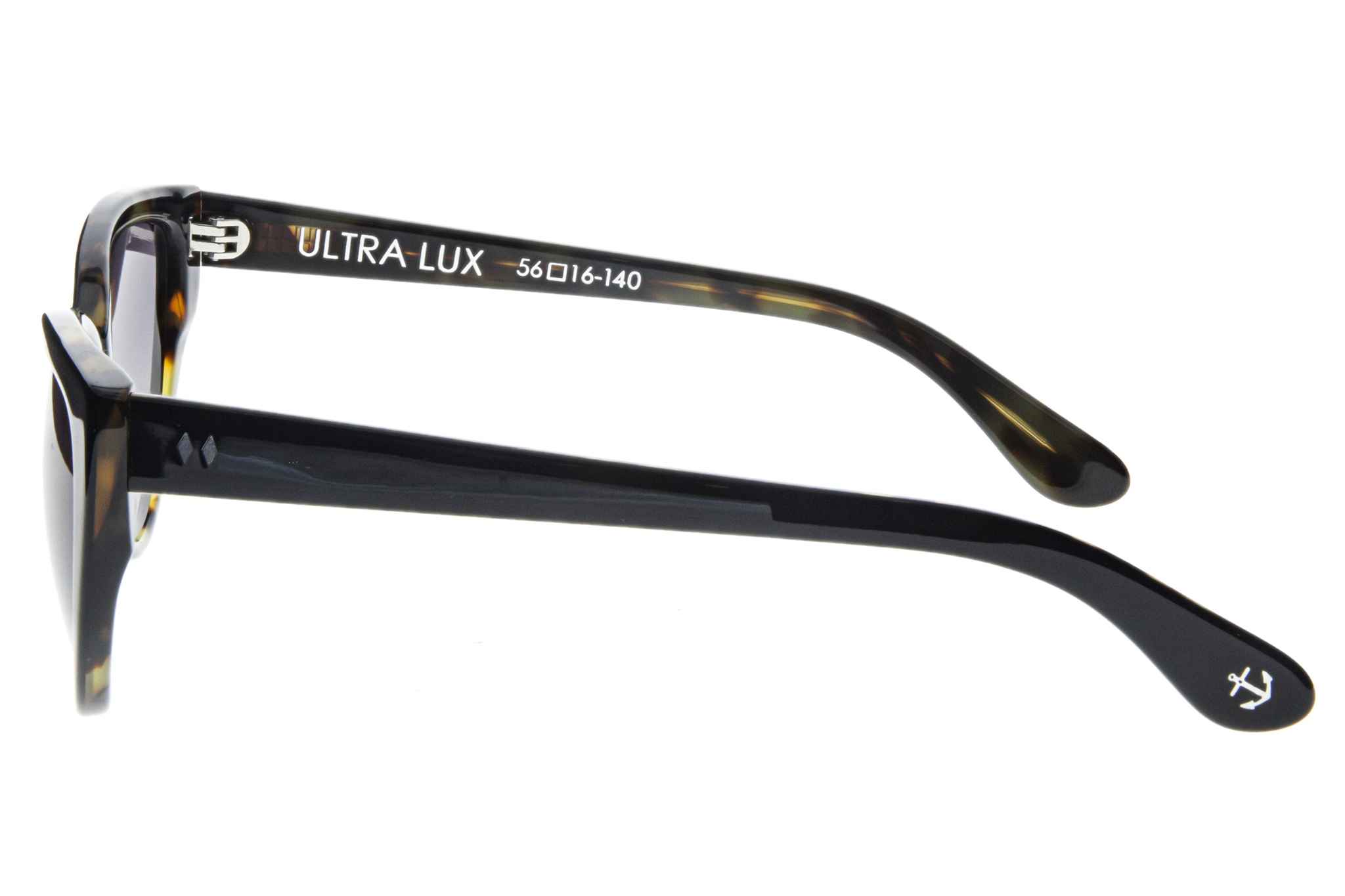 Tres Noir - Ultra Lux - Black Tort,  Side View