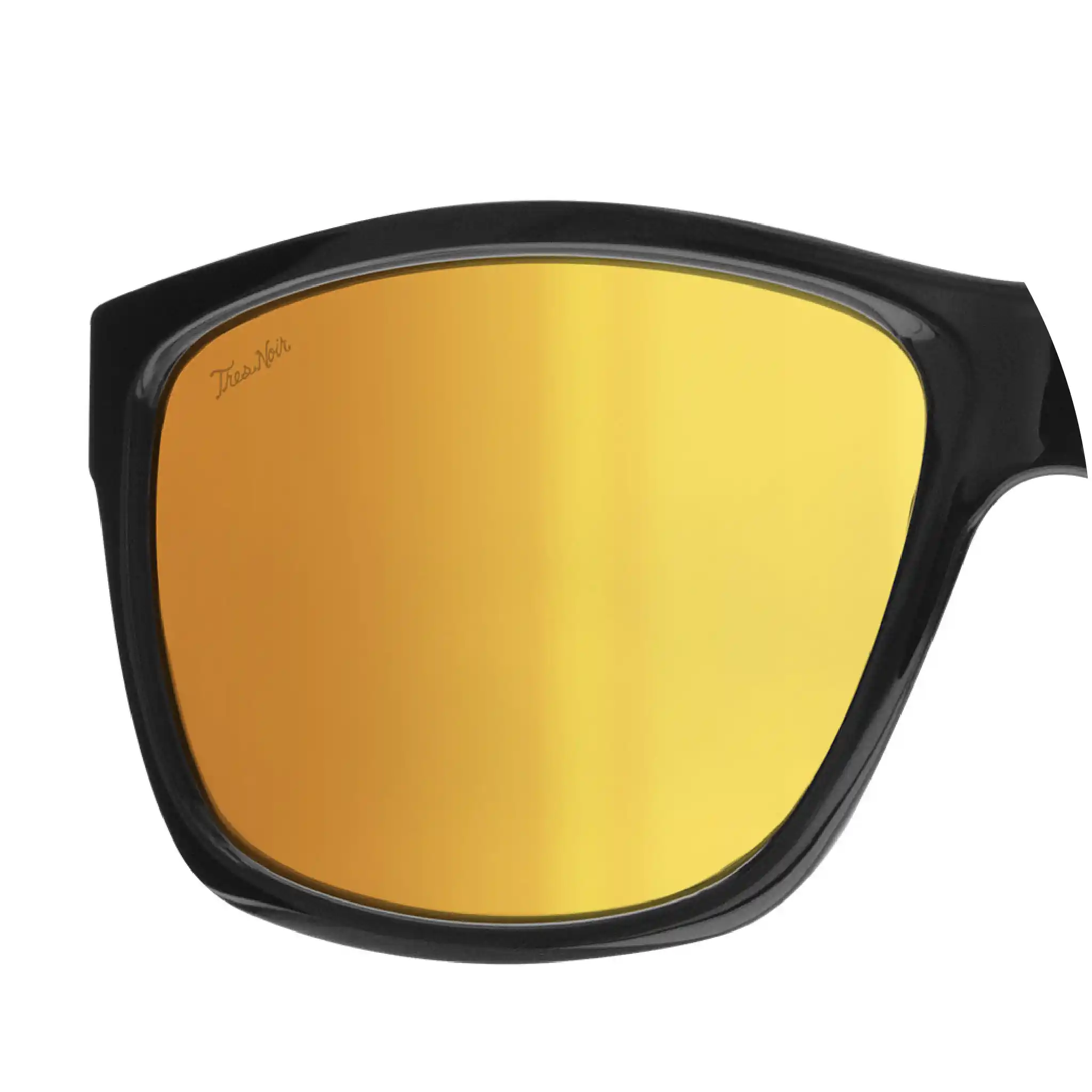 range safety black mirrored gold lens 1