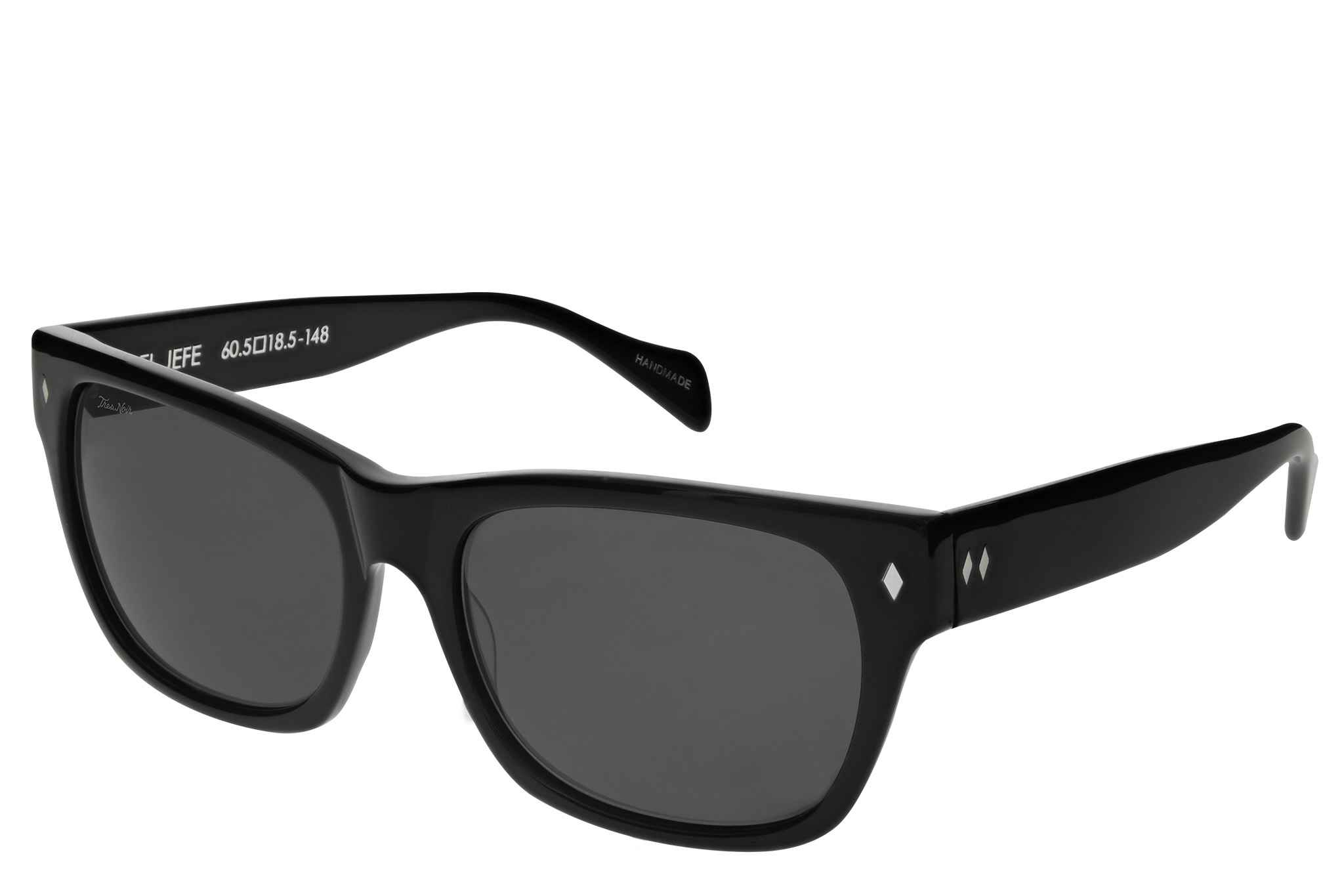 Tres Noir El Jefe Black - Angled