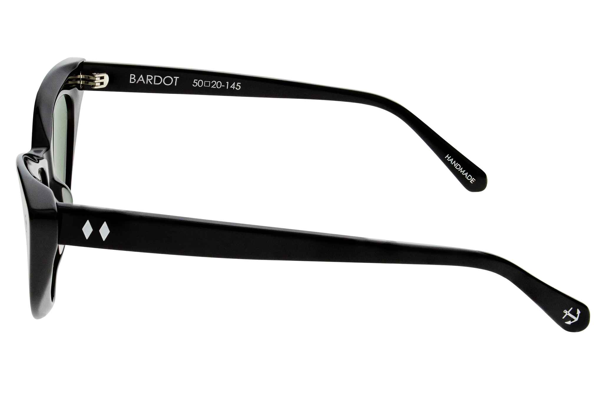 Bardot - Black - G15 Lenses - side