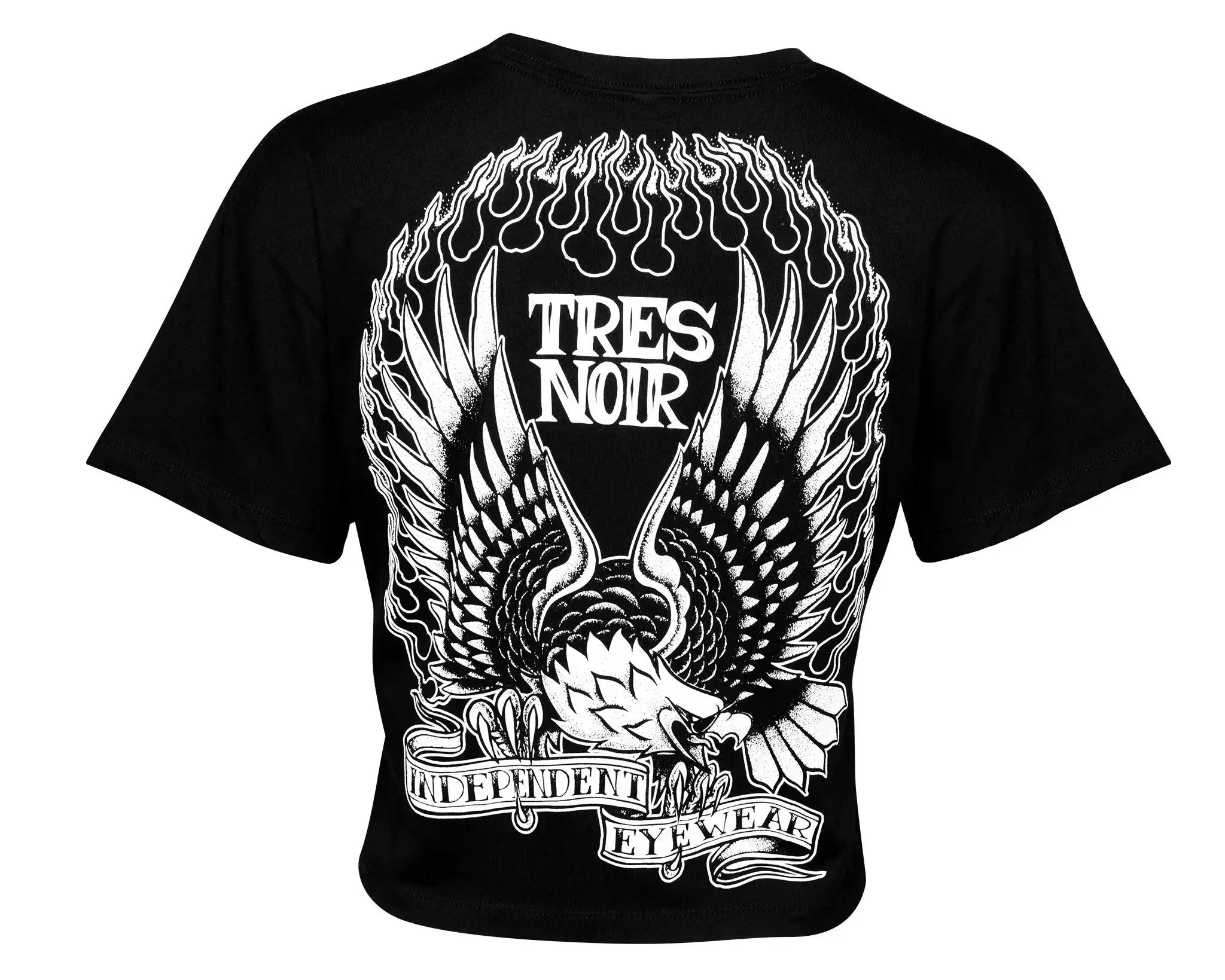 Eagle Womens Crop Top - Back