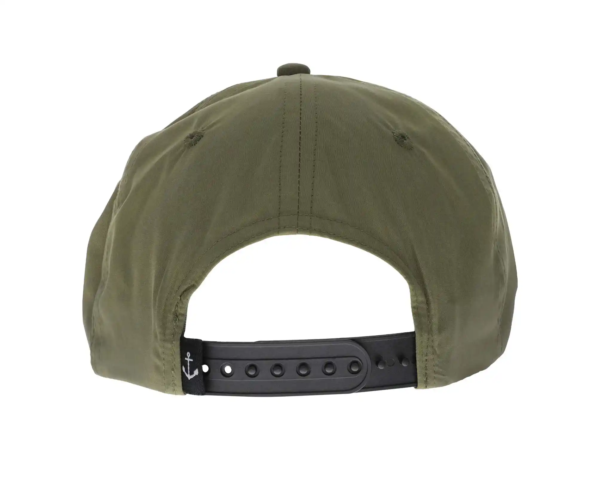 Rope Hat - Olive Green - Back