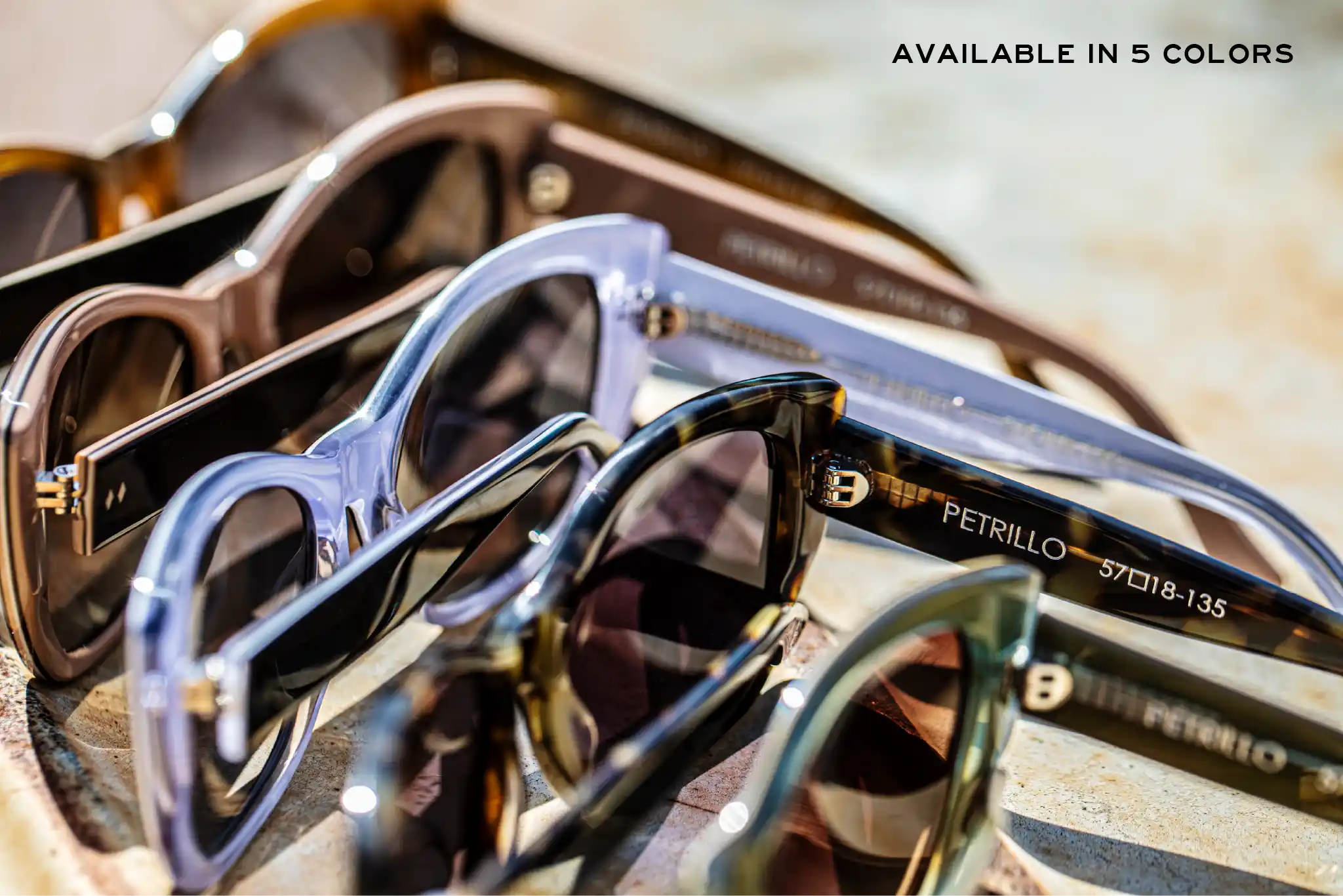 Petrillo is available in 5 colors