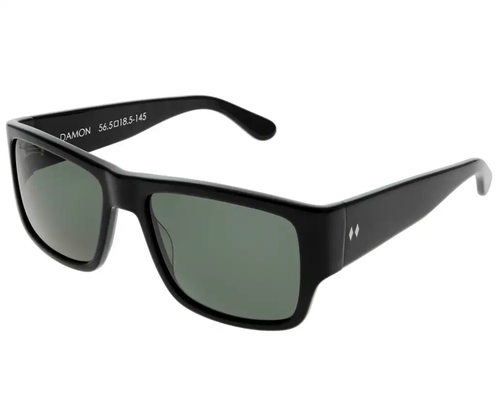 Damon - Black - G15 Lens - angled