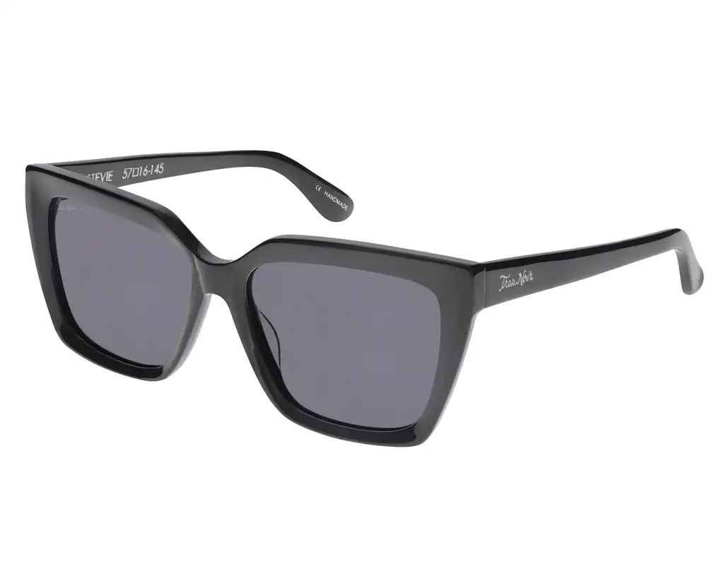 Stevie - Black w/ Smoke Lens