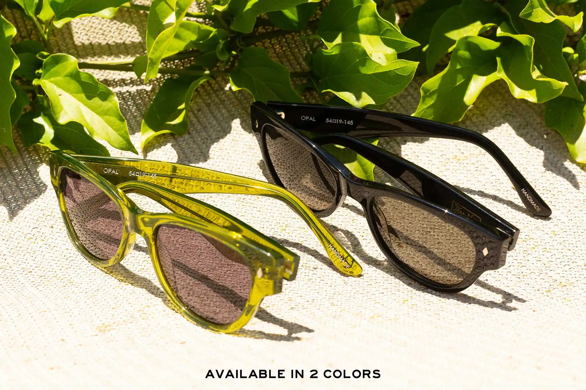 Hinges are factory milled and feature silicon coated screws. All frames are handmade in small batches. Every pair is cut by hand. Never Mold injected. Wire core in each temple for easy customized fit. Lenses are made of shatterproof European CR-39 and provide 100% UV protection.