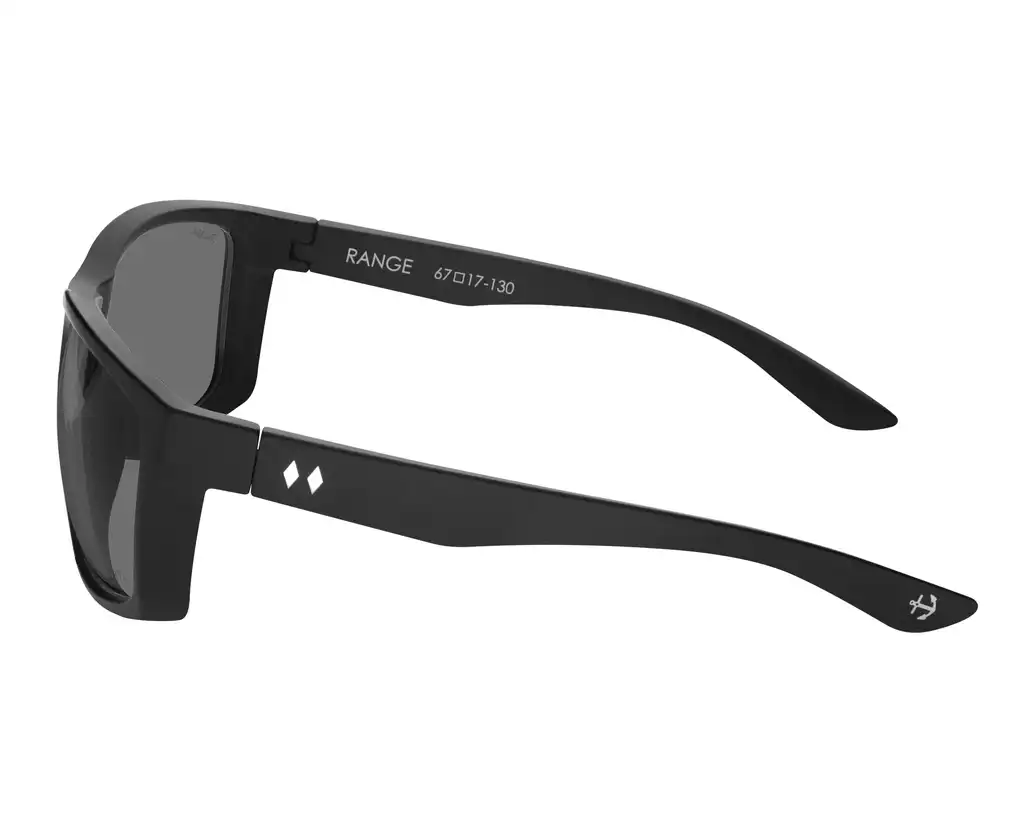 Range Safety Matte Black Smoke Side