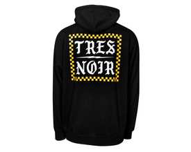 Checkered Zip Up Hoodie - Back