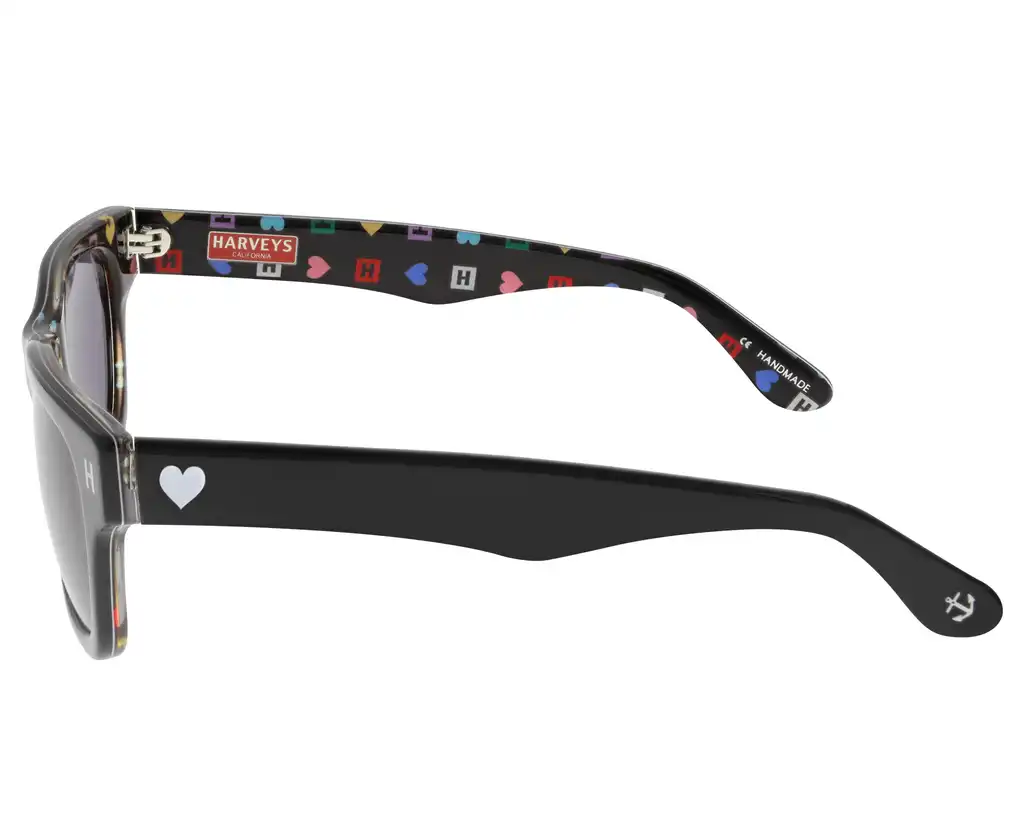 Sixty-One - Harveys x Tres Noir - Black - Smoke - side