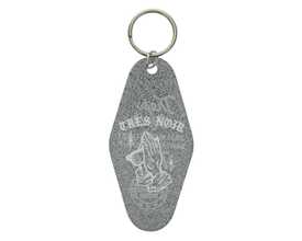 Tres Noir Pray To Be Hotel Key - Silver