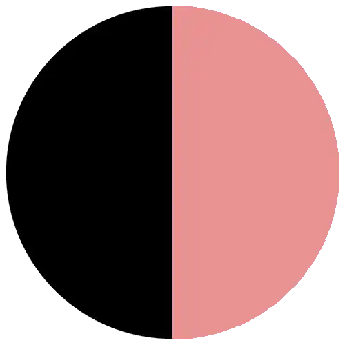 Black with Rose Swatch