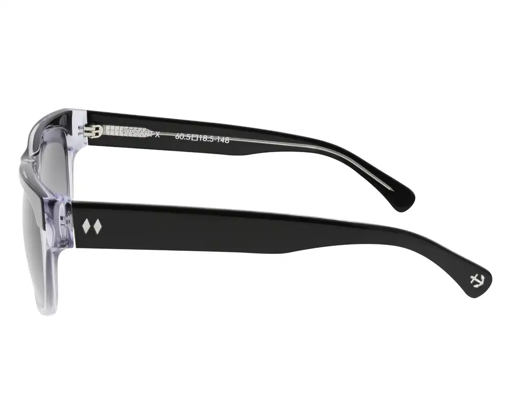 UpstartX Black Clear - Smoke Gr - Side