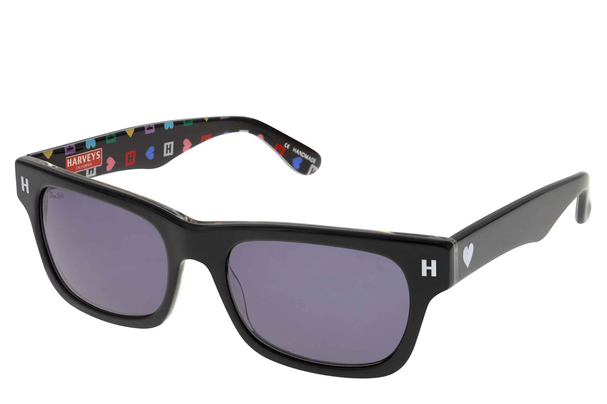 Sixty-One - Harveys x Tres Noir - Black - Smoke - angle