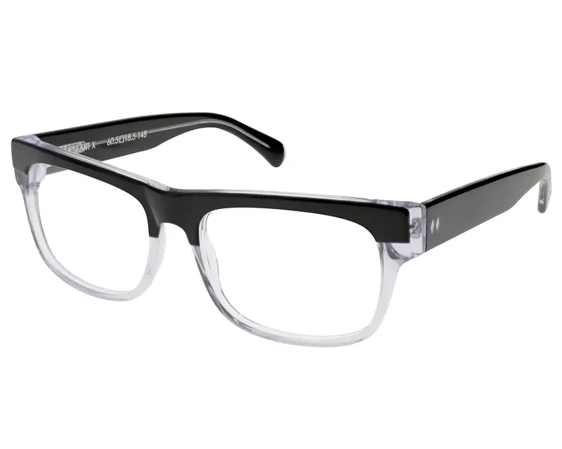 UpstartX Black Clear - Clear Angle