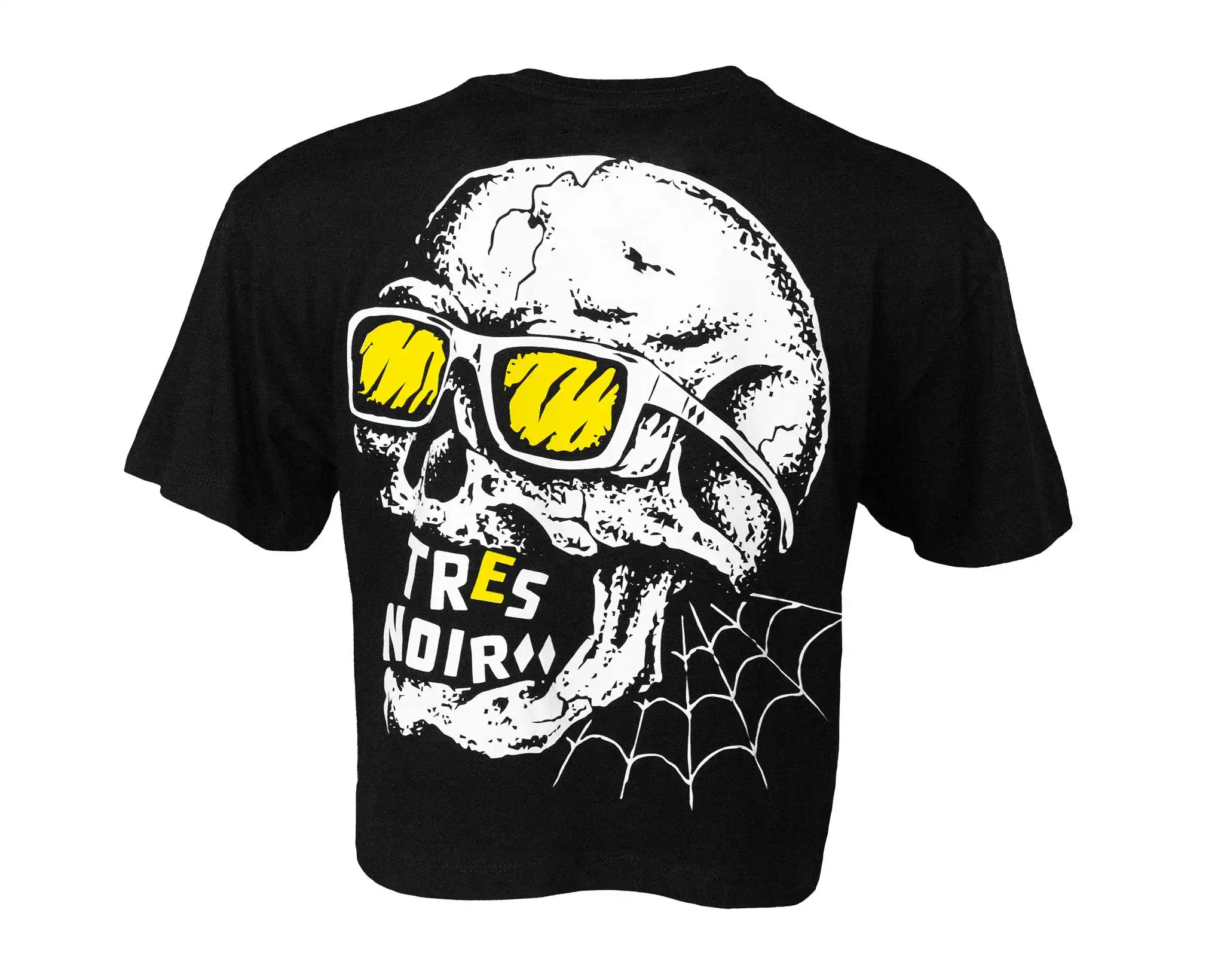 Safety First Womens Crop Top - Back